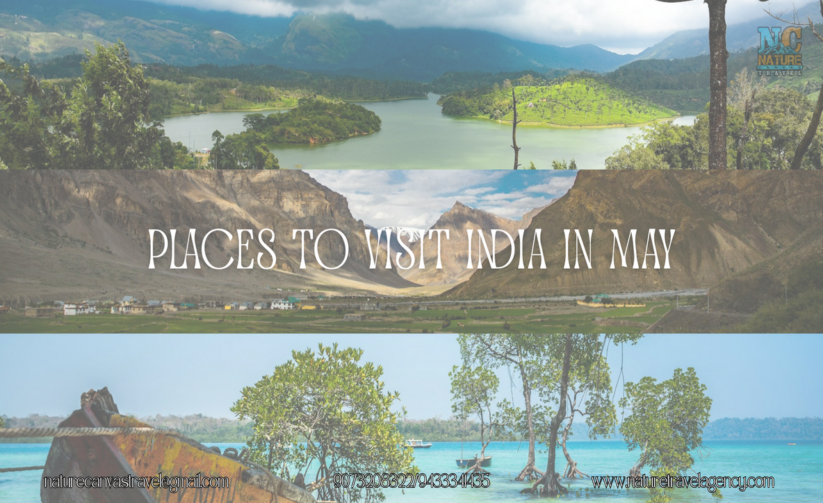 india best places to go in May, tourist destinations in india in May, places to visit in india in ma
